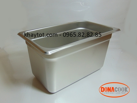 KHAY INOX ĐỰNG KEM, GN1/4-150MM