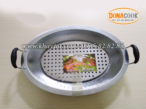 KHAY OM CÁ INOX CAO CẤP (1-1.5Kg)