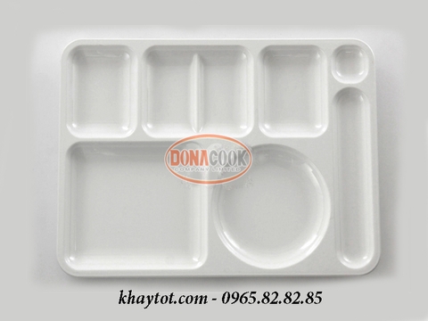 KHAY CƠM NHỰA MELAMINE