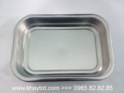 KHAY LÀM ĐÁ INOX (LOẠI BÉ)