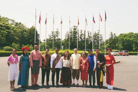 HỌC VIÊN IATSS FORUM KHÓA 55 TẠI XỨ SỞ HOA ANH ĐÀO