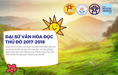 Thông báo Cuộc thi Đại sứ Văn hóa Đọc Thủ Đô năm học 2017-2018