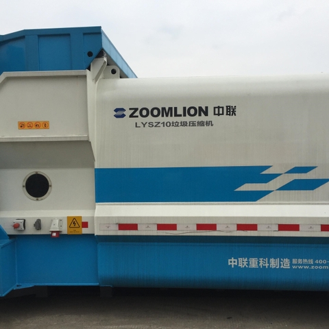 Nhà chứa rác di động Zoomlion