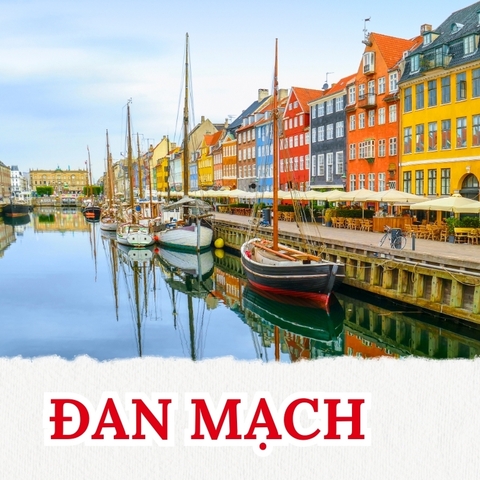 Đan Mạch - Nauy - Thụy Điển - Phần Lan khởi hành 09/06/2025