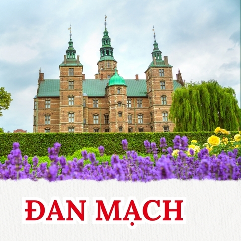 Đan Mạch - Nauy - Thụy Điển - Phần Lan khởi hành 24/06/2025