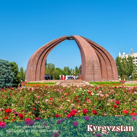 Tour con đường tơ lụa 2 nước Trung Á Kazakhstan- Kyrgyzstan 1/12/2023