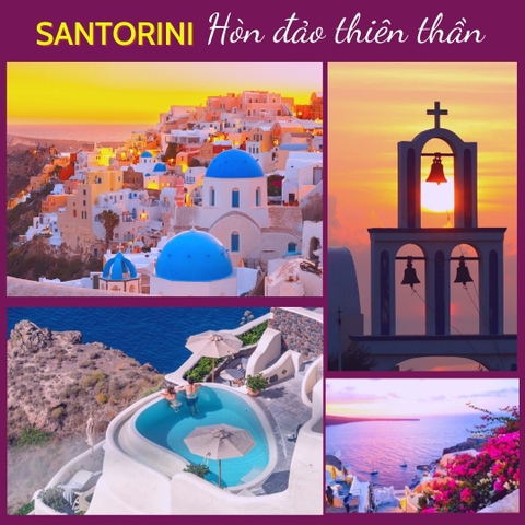 HY LẠP- Athen- Meteora- Delphi- Mykonos-Santorini-10 ngày vip 15/6/2024