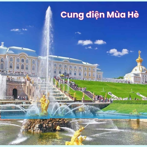 Cung Đường Vàng nước Nga khởi hành 18/05/2024