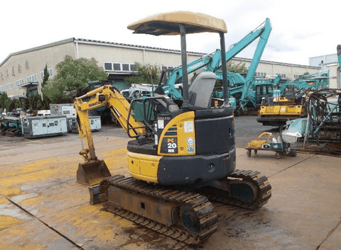 Máy xúc đào mini Komatsu cũ model PC20MR-2