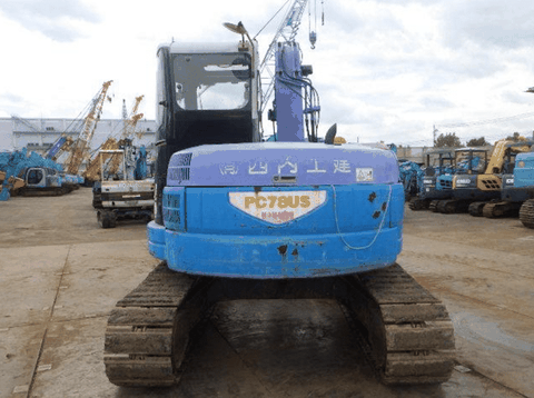 Máy xúc đào cũ Komatsu Pc78US-5 tải trọng 6 tấn