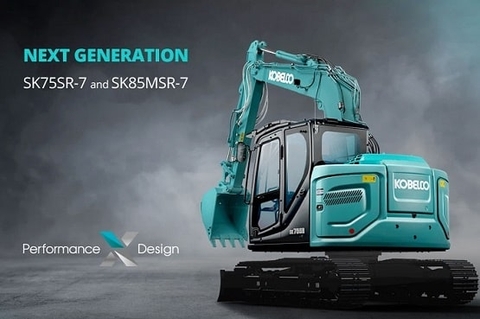 Máy xúc đào mini Kobelco SK75SR-7