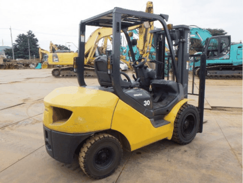 Xe nâng dầu cũ 3 tấn Komatsu model FD30T-17