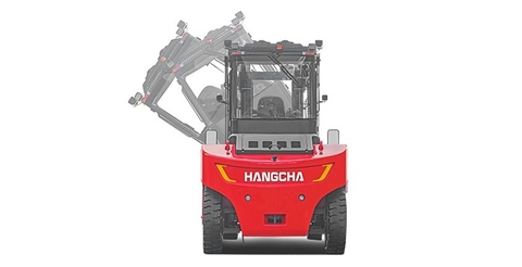 Xe nâng điện 8 tấn ngồi lái HangCha, công nghệ Pin Lithium ion mới