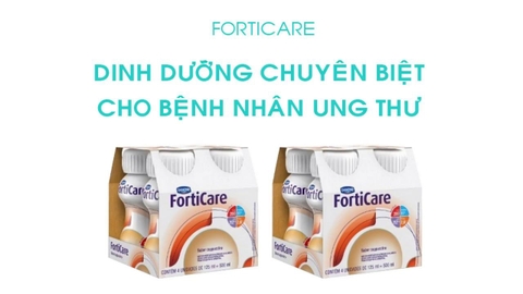 Công dụng của sữa Forticare với người bị ung thư