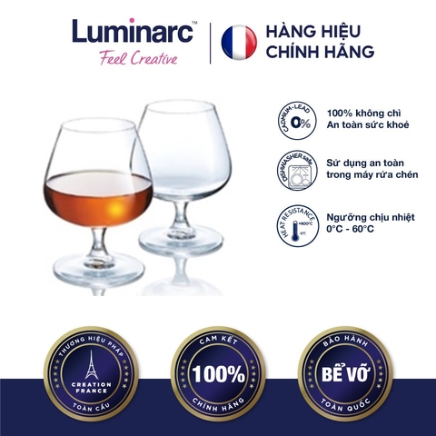 Ly Rượu TT Luminarc Cognac 250Ml