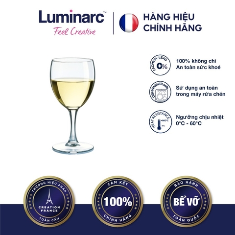 Ly Rượu Vang TT Luminarc Elegence 190Ml