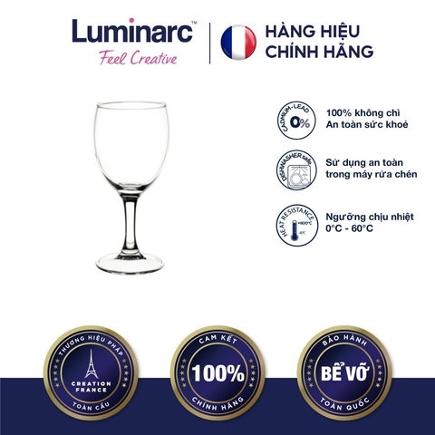 Ly Rượu Vang TT Luminarc Elegence 350Ml