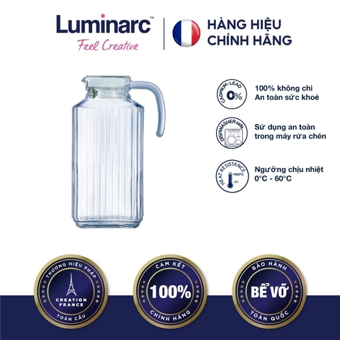 Bình Nước TT Luminarc Quadro 1.7L