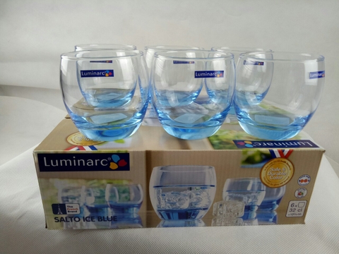 LY THẤP THỦY TINH LUMINARC SALTO ICE BLUE 320ML J1584