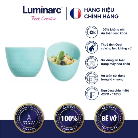 Đĩa TT Luminarc Pampille Xanh Ngọc 25cm