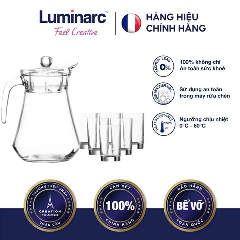 Bộ Bình Ly TT Luminarc ARC Island 7pcs