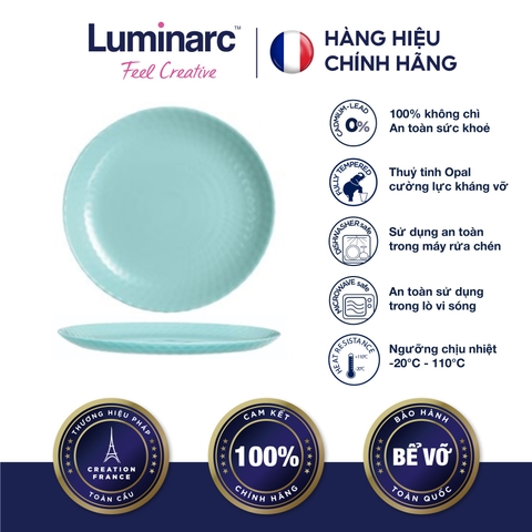 Chén TT Luminarc Pampille Xanh Ngọc 13cm