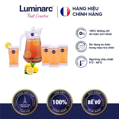 Bộ Bình Ly TT Luminarc ARC Fillon 5pcs