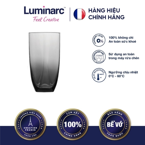 Ly Cao TT Luminarc Eiffel Grey 350Ml