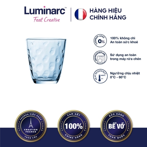 Ly TT Luminarc Neo Dot Ice Blue 310ml