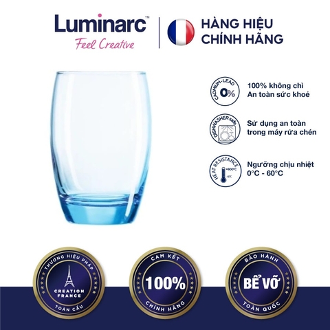 Ly Cao TT Luminarc Salto Blue 350Ml