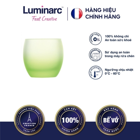 Ly Thấp TT Luminarc Salto Frost Lime 320ml