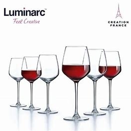 Ly Rượu Vang TT Luminarc Val Surloire 470Ml