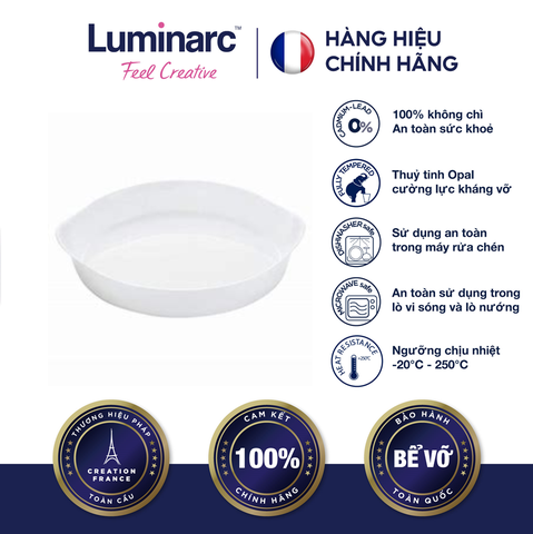 Khay Nướng TT Luminarc Smart Cuisine Tròn 14Cm