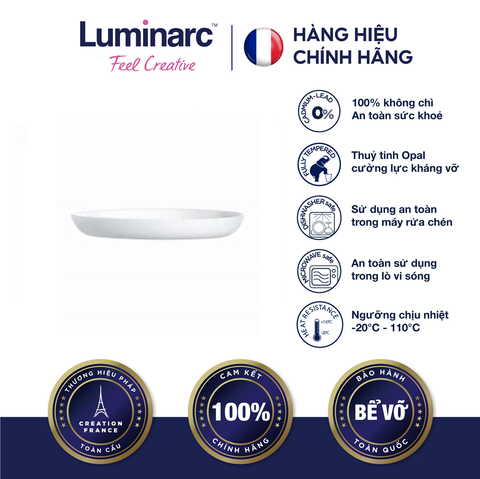 Đĩa TT Luminarc Diwali Lines 19Cm