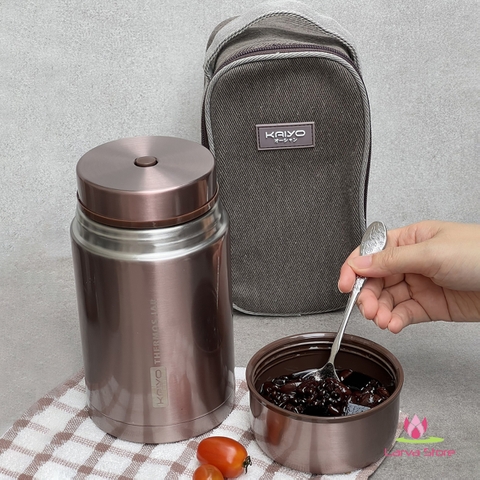 Bình Ủ Inox 304 Kaiyo 1000ml