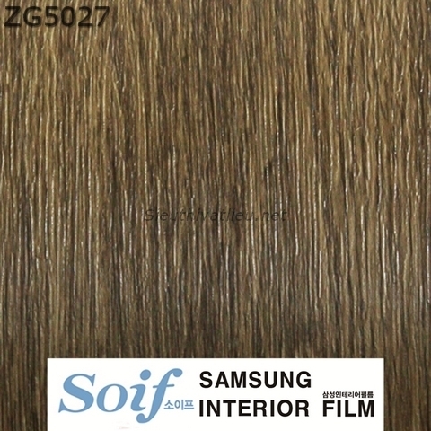 Film nội thất samsung soif ZG5027 vân gỗ màu nâu