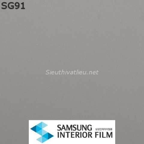 Film dán nội thất đơn sắc màu xám SG91
