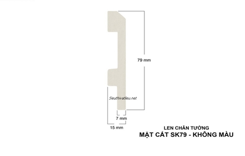 Len tường nhựa SK79-32 vân đá bê tông màu xám