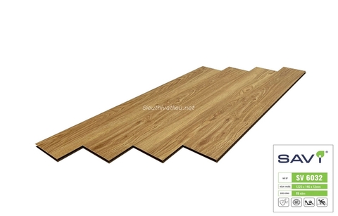 Sàn gỗ Savi 12mm SV6032 bản lớn