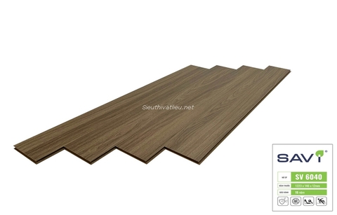 Sàn gỗ Savi 12mm SV6040 bản lớn