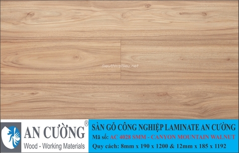 Sàn gỗ laminate An Cường vân gỗ AC-4028-SMM