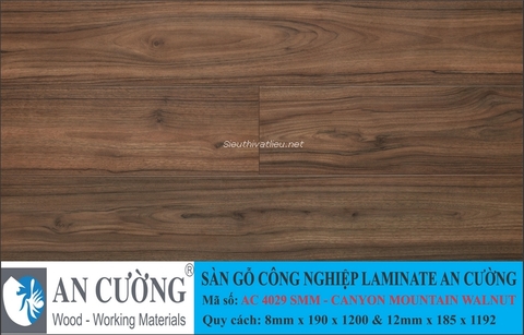 Sàn gỗ laminate An Cường vân gỗ AC-4029-SMM