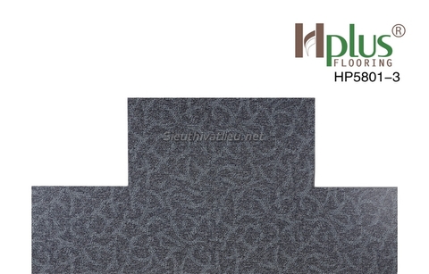 Sàn nhựa hèm khóa vân thảm Hplus HP5801-3