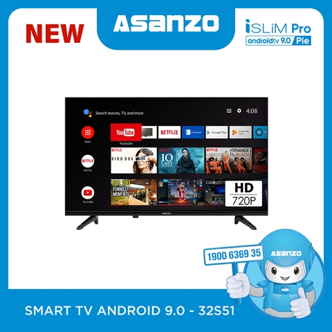 SMART TIVI ASANZO ISLIM PRO 43S51