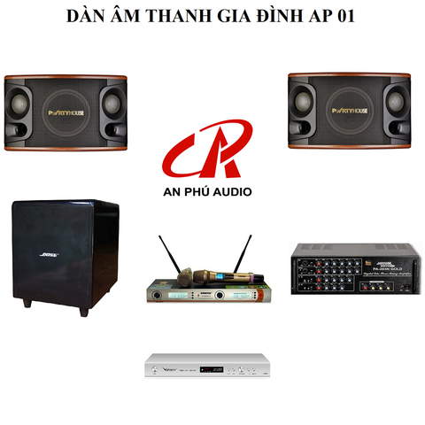 BỘ DÀN ÂM THANH GIA ĐÌNH AP 01
