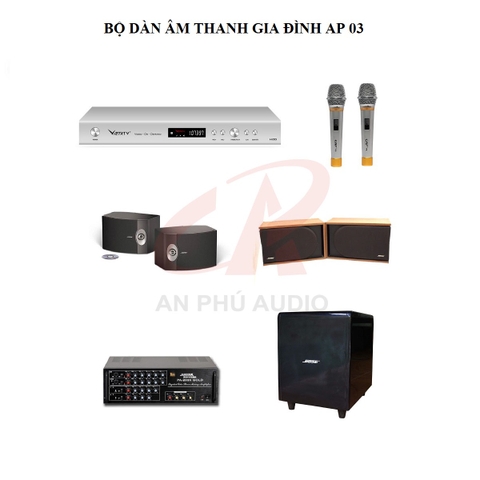 BỘ DÀN ÂM THANH GIA ĐÌNH AP 03