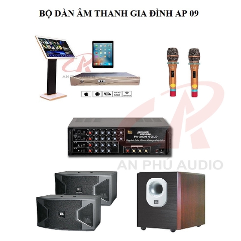 BỘ DÀN ÂM THANH GIA ĐÌNH AP 09