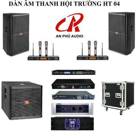 DÀN ÂM THANH HỘI TRƯỜNG HT04