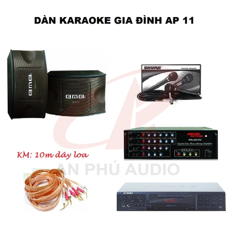 DÀN KARAOKE GIA ĐÌNH AP 11