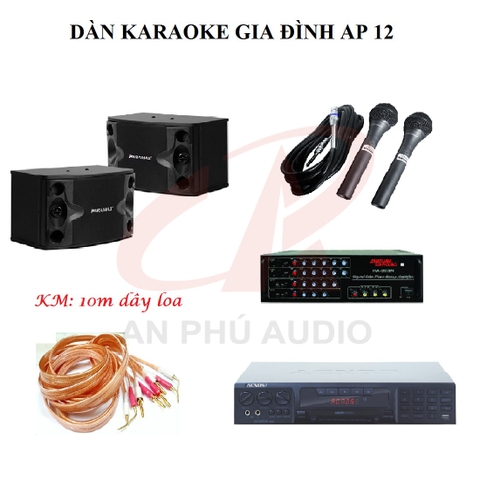 DÀN KARAOKE GIA ĐÌNH AP 12